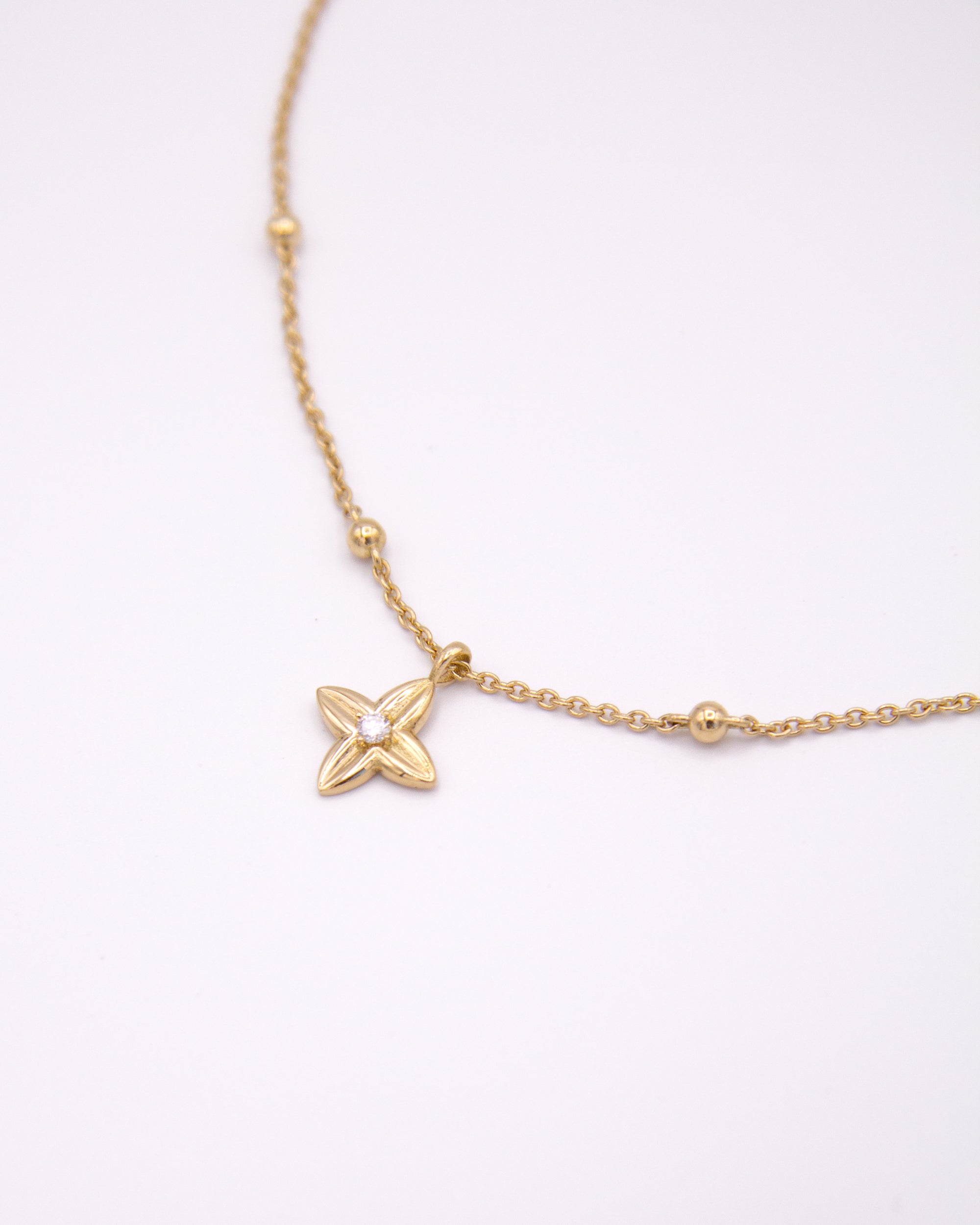 The Flora Necklace Gold