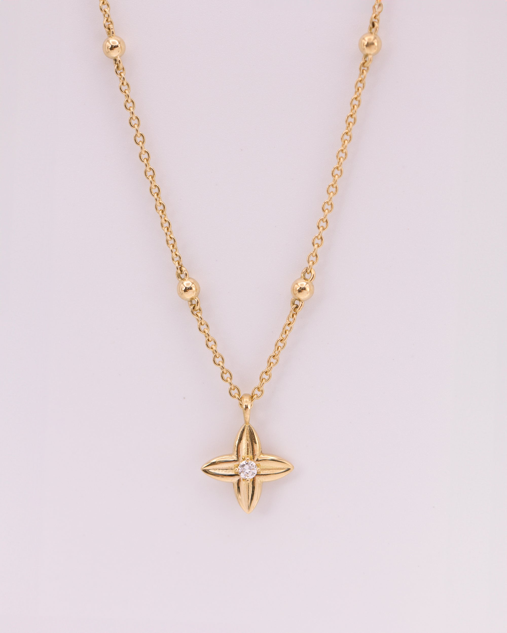 The Flora Necklace Gold