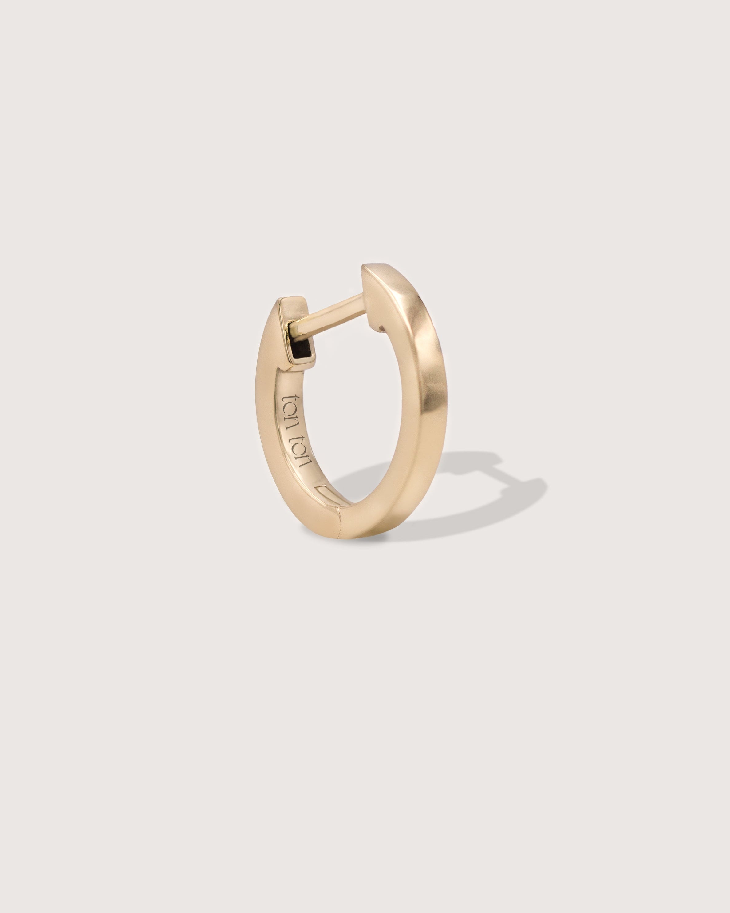 The Petite Hoop Gold
