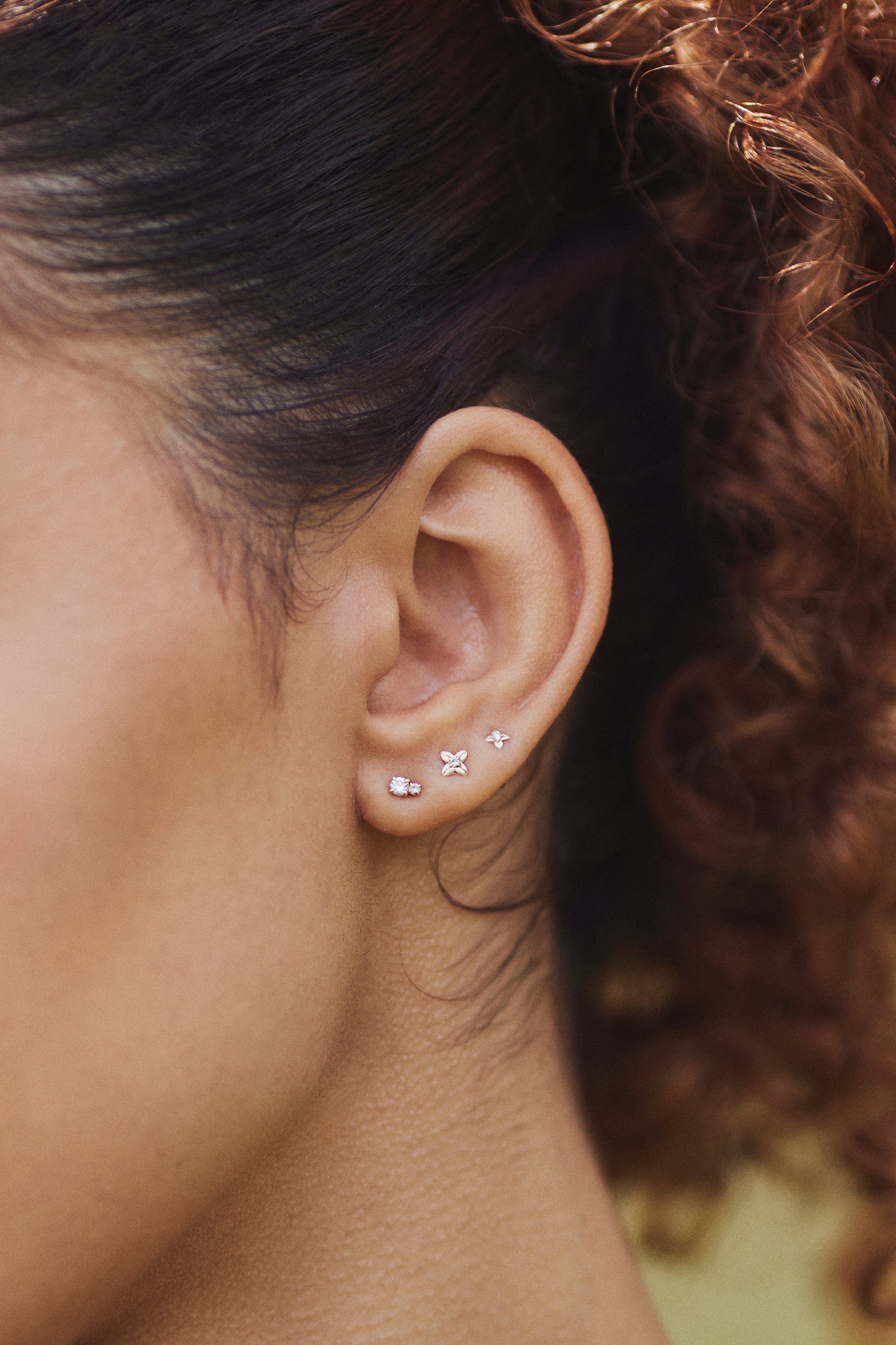 The Diamond Flor Stud